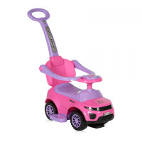Машинка-каталка Lorelli OFF ROAD+HANDLE (pink)